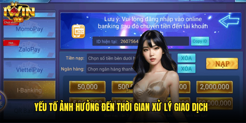 Yếu Tố Ảnh Hưởng Đến Thời Gian Xử Lý Giao Dịch
